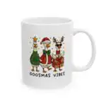 Festive Ceramic Mug – Cheerful Design for Coffee Lovers