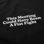 Fist Fight Crewneck Sweatshirt – Soft Cotton Blend Casual Top