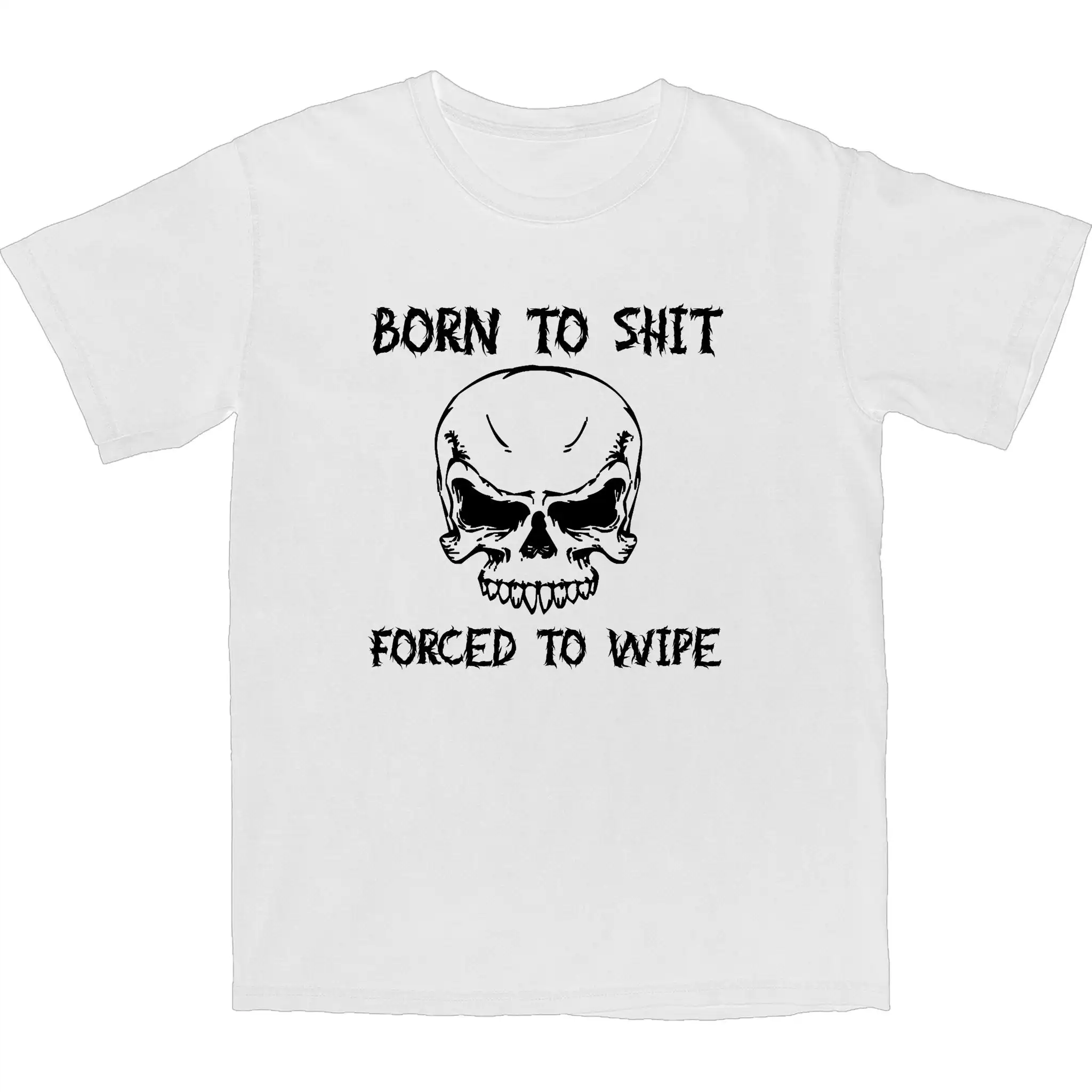 Forced To Wipe T Shirt – Soft Comfy Cotton Graphic Tee Forced To Wipe T Shirt – Soft Comfy Cotton Graphic Tee