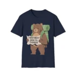 Foxtrot Delta Tango Shirt – Subtle Anti-Trump Bear Graphic Tee