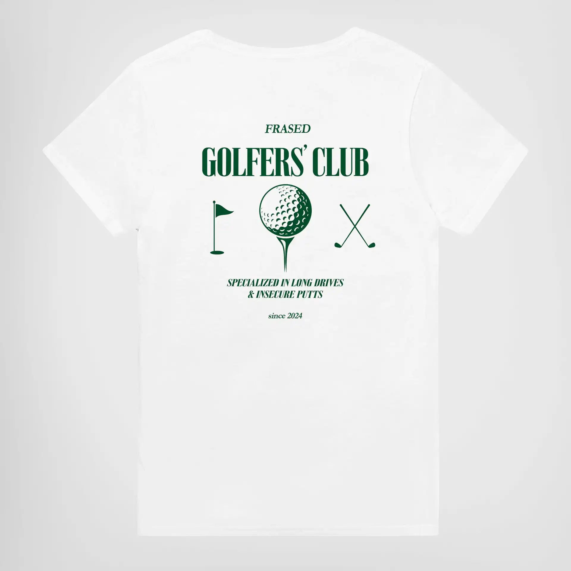 Frased Golfers' Club Tee – Unisex Cotton Graphic Shirt Frased Golfers' Club Tee – Unisex Cotton Graphic Shirt