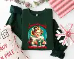 Funny Adult Christmas Sweatshirt – Rude Holiday Humor Crewneck
