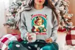 Funny Adult Christmas Sweatshirt – Rude Holiday Humor Crewneck