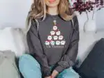 Funny Christmas Teeth Sweatshirt – Cute Holiday Dentist Gift