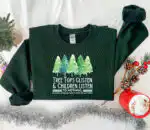 Funny Christmas Tree Shirt – Tree Top Glisten Tee for Kids
