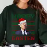 Funny Confused Joe Biden Christmas Sweatshirt – Cozy Holiday Crewneck