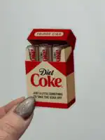 Funny Diet Coke Can Sticker – Humorous Vinyl for Fans
