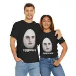 Funny Egg Design Unisex Cotton Tee – Comfortable Everyday Shirt