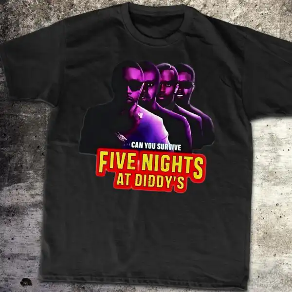 Funny Five Nights At Diddy's House Tee – Playful Gamer Graphic Shirt