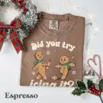 Funny Gingerbread Christmas Shirt – Cute Humor Tee for PTs