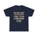 Funny Husband T-Shirt – Sarcastic Dad Joke Graphic Tee