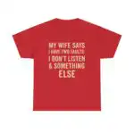 Funny Husband T-Shirt – Sarcastic Dad Joke Graphic Tee