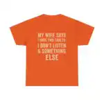 Funny Husband T-Shirt – Sarcastic Dad Joke Graphic Tee