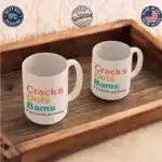 Funny Mahjong Coffee Mug – Unique Dots & Bams Design for Gamers