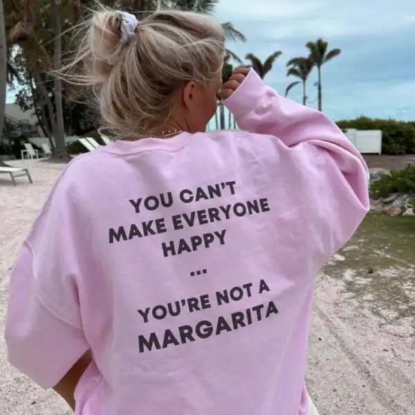Funny Margarita Sweatshirt – Sassy Tequila Lover Crewneck