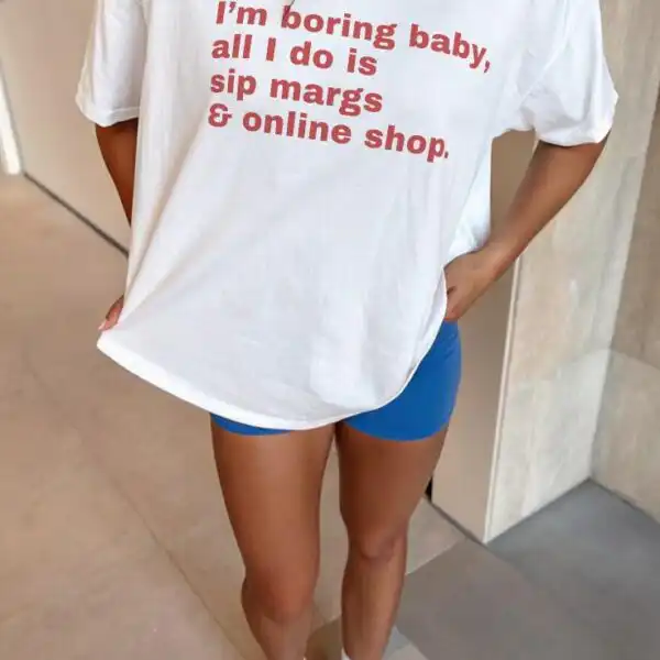 Funny Margarita T-Shirt – Customizable Sip Margs & Shop Tee