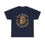 Funny Monkey Skull Retro Biker Tee – Bold Graphic Shirt