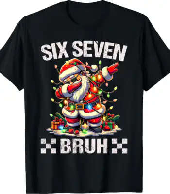 Funny Six Seven Burh Christmas Tee – Lightweight Unisex Shirt