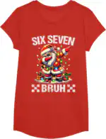 Funny Six Seven Burh Christmas Tee – Lightweight Unisex Shirt