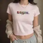 Gay Pride Month Bruh Meme Tee – Funny Rainbow Graphic Shirt
