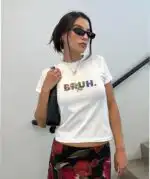 Gay Pride Month Bruh Meme Tee – Funny Rainbow Graphic Shirt