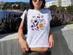 Girl Mess Collage Baby Tee – Vintage 90s Aesthetic T-Shirt