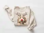 Goldendoodle Christmas Sweater – Fun Reindeer Holiday Shirt