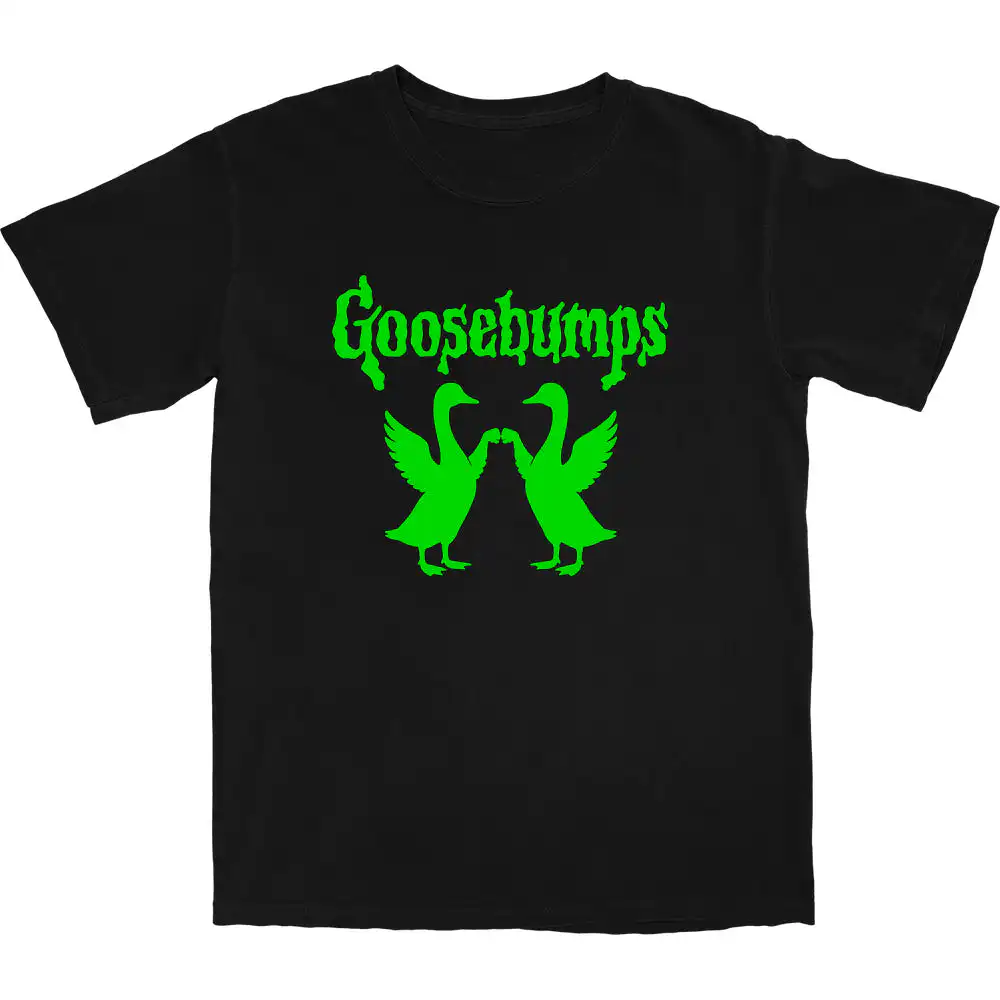 Goosebumps T Shirt – Soft Cotton Tee with Worn-In Comfort Goosebumps T Shirt – Soft Cotton Tee with Worn-In Comfort