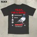 Government Pigeon Puns Tee – Vintage Funny Saying Shirt