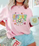 Happy Friyay Checkered Shirt – Funny Teacher Gift Tee
