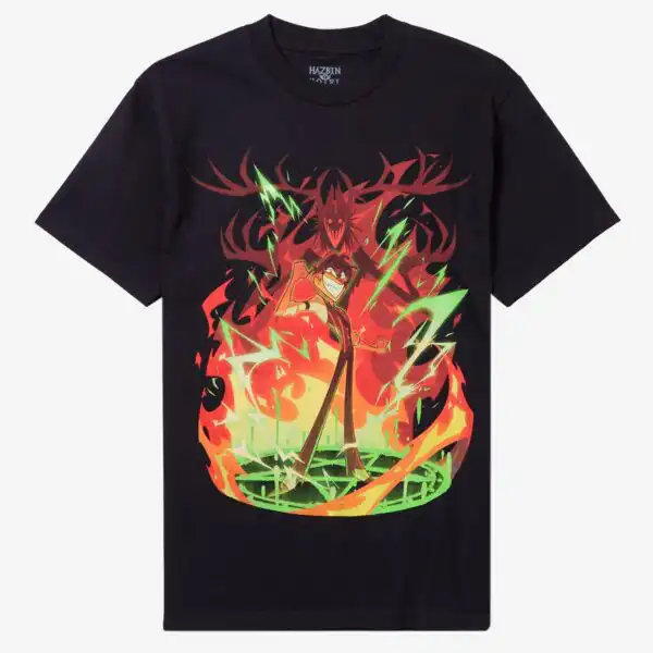 Hazbin Hotel Alastor Human Form Tee – Stylish Graphic Shirt