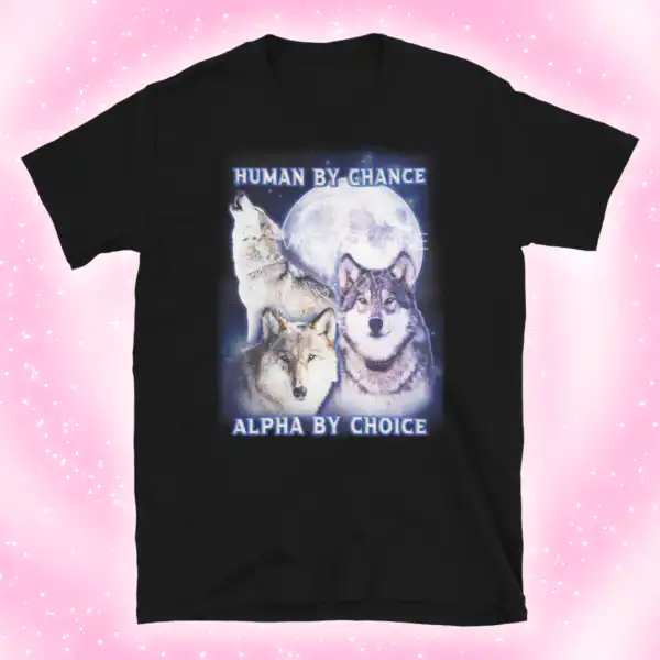 Human by Chance Graphic Tee – Soft Cotton Iconic Shirt