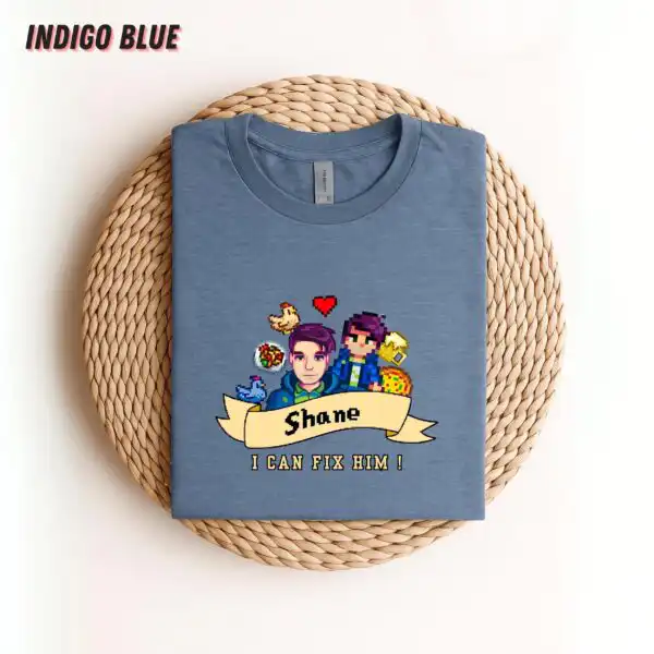 I Can Fix Him Stardew Valley Shirt – Soft Unisex Gaming Tee