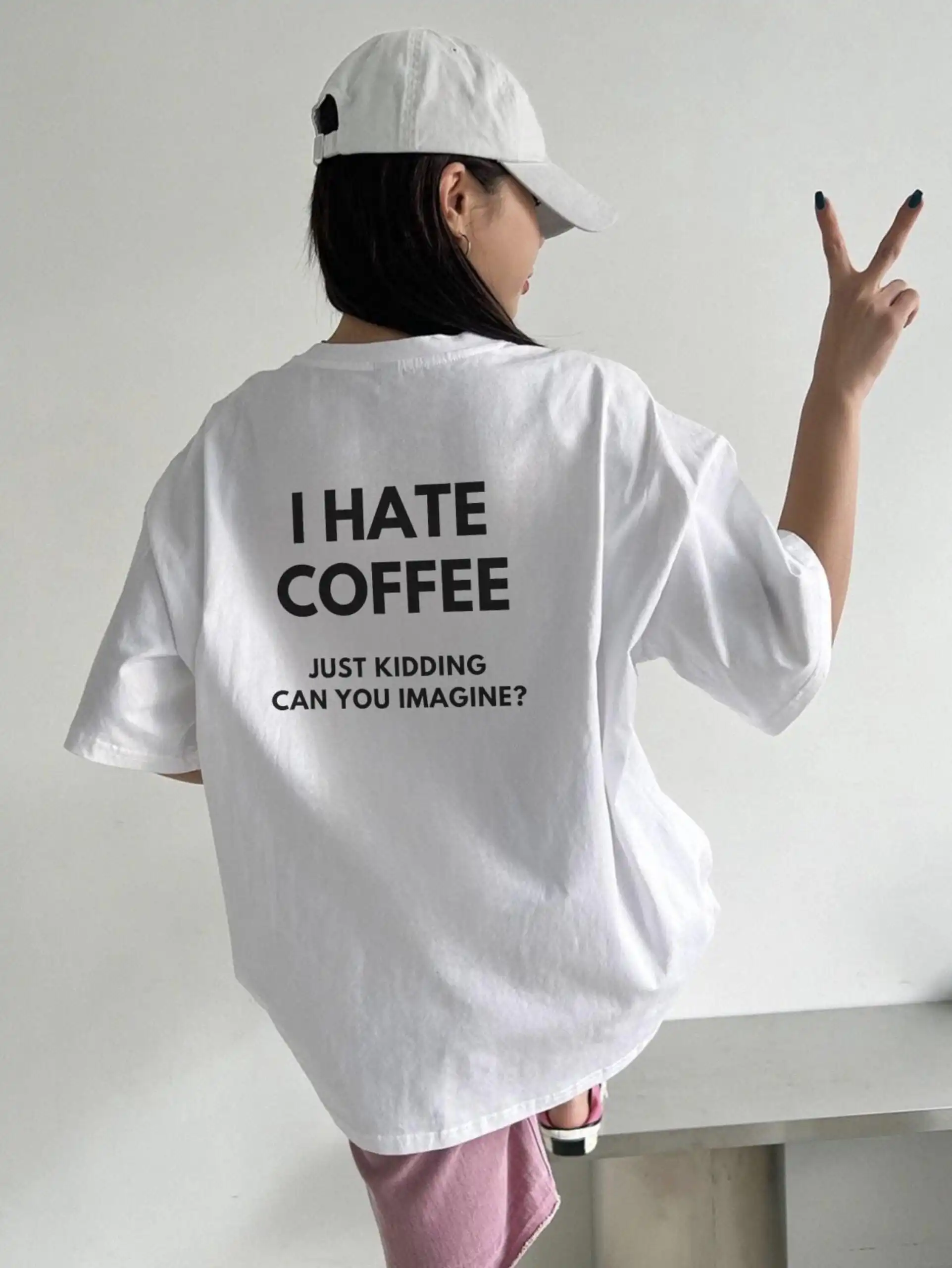 I Hate Coffee Just Kidding Tee – Funny Unisex Coffee Lover Shirt I Hate Coffee Just Kidding Tee – Funny Unisex Coffee Lover Shirt