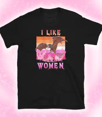 I like women lesbian flag shirt – Soft Epic Dragon Design Tee
