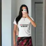 I love my gay little boyfriend tee – Cute Y2K Pride graphic top