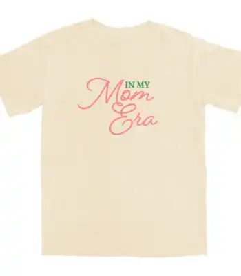In My Mom Era T Shirt – Soft Cotton Vintage Style Tee