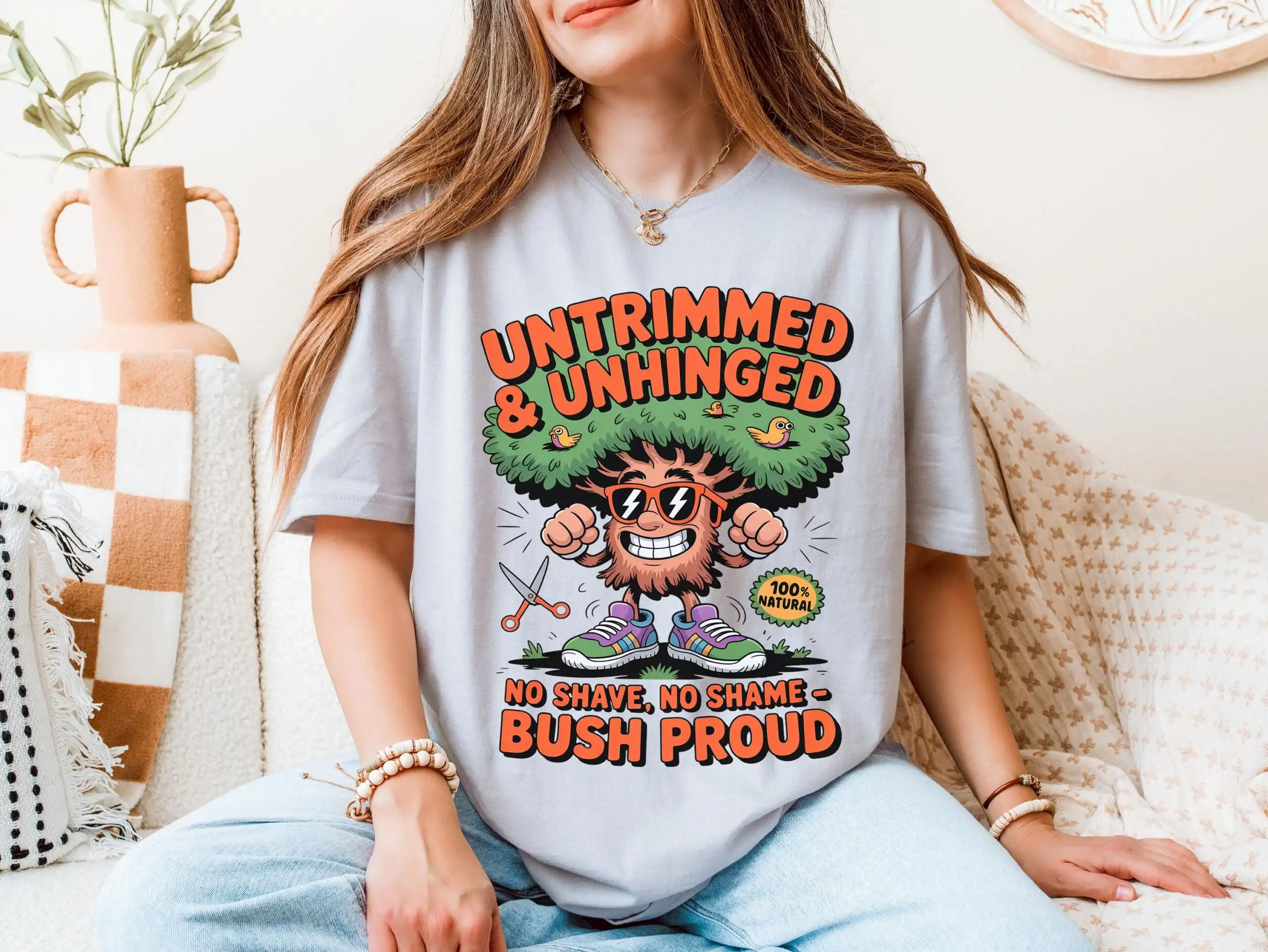 Inappropriate Humor Shirt for Women – No Shave, No Shame Tee Inappropriate Humor Shirt for Women – No Shave, No Shame Tee