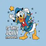 Is This Jolly Enough Grumpy Donald Tee – Fun Holiday Graphic Shirt