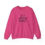 Its Giving Wifey Sweatshirt - Cozy Bride to Be Pullover