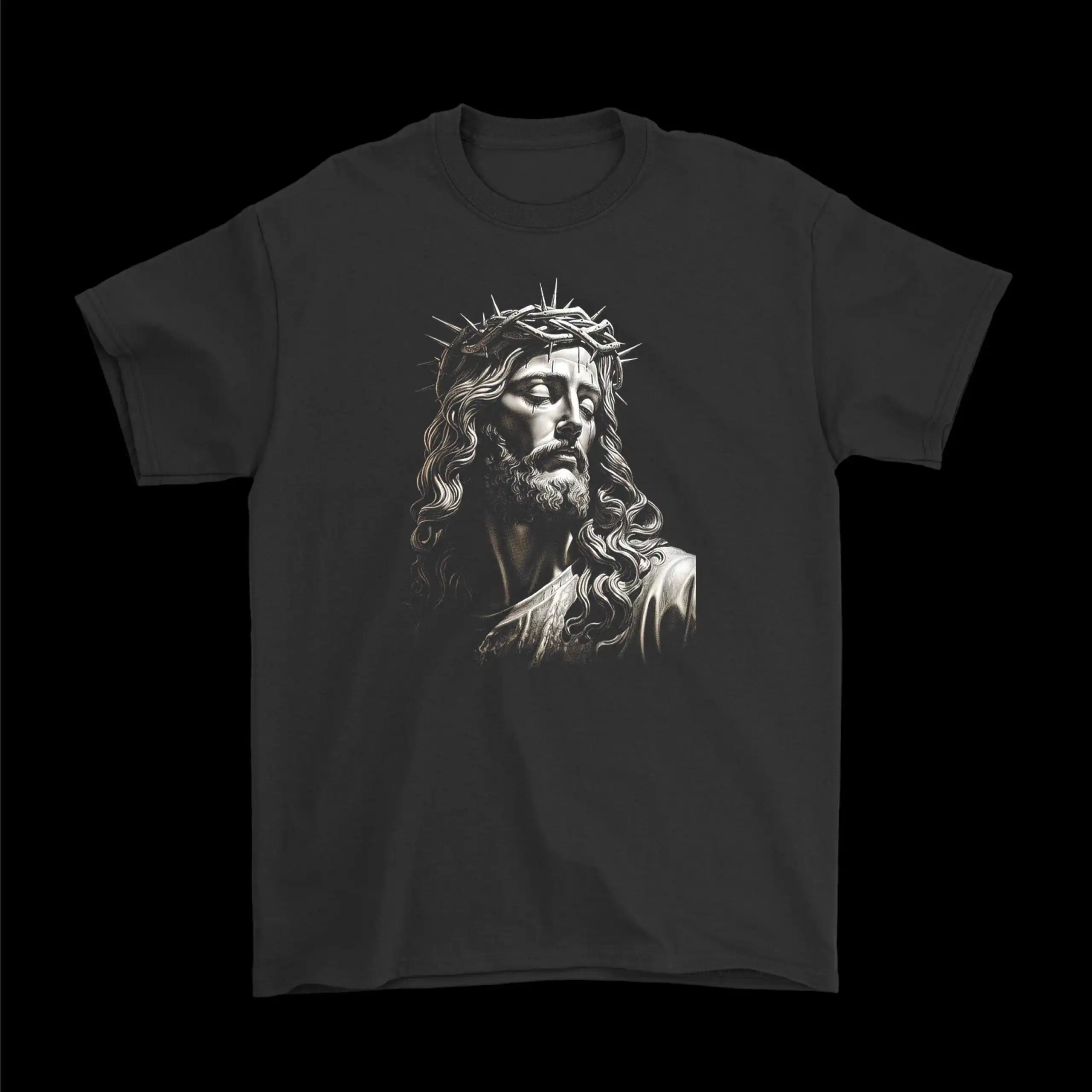 Jesus Christ Crown of Thorns T-Shirt – Easter Resurrection Design Jesus Christ Crown of Thorns T-Shirt – Easter Resurrection Design