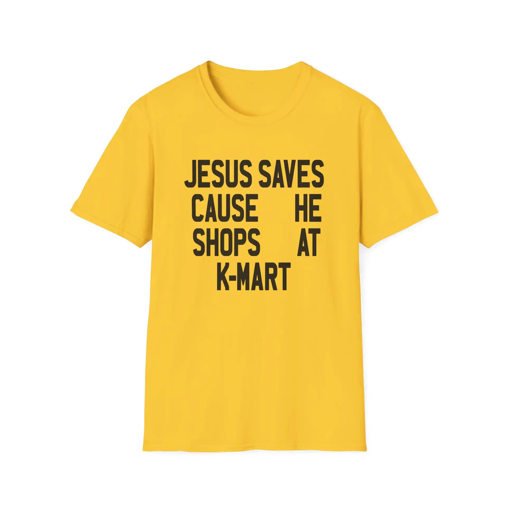 Jesus Saves Kmart Shopper Tee – Funny Vintage Graphic Shirt Jesus Saves Kmart Shopper Tee – Funny Vintage Graphic Shirt