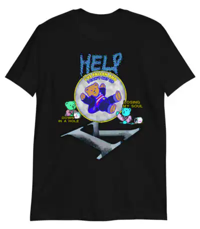 K-hole Graphic Tee – Slim Fit Soft Cotton Shirt for Trendsetters