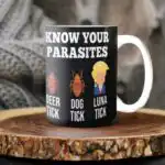 Know Your Parasites Anti-Trump Mug – Funny Political Gift