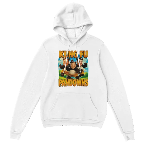 Kung Fu Pandowns Hoodie – Soft Blend with Pouch Pocket and Hood