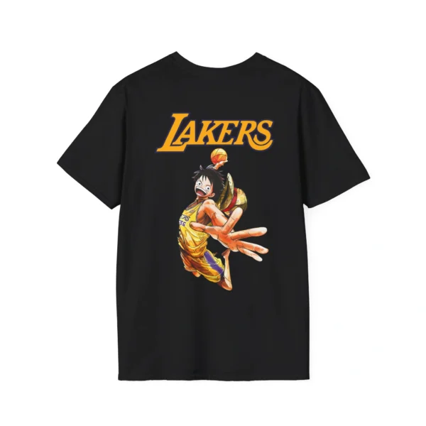 Lakers One Piece Shirt – Stylish Luffy Graphic Tee for Fans