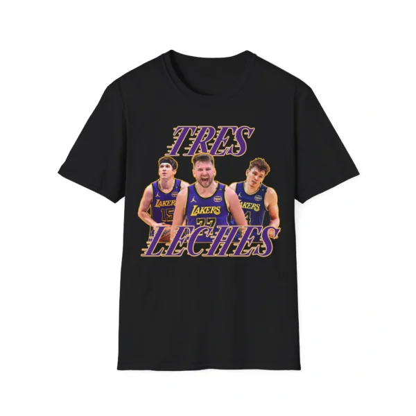 Lakers Tres Leches Shirt – Funny Basketball Tee for Fans