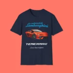 Lamborghini Temerario Closer Than It Appears Shirt – Navy Supercar Tee