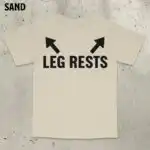 Leg Rests Meme Shirt – Funny Unisex Cotton Tee for Casual Wear