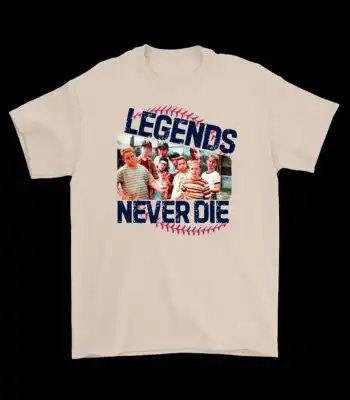 Legends Never Die Baseball T-Shirt – You're Killin' Me Smalls Design